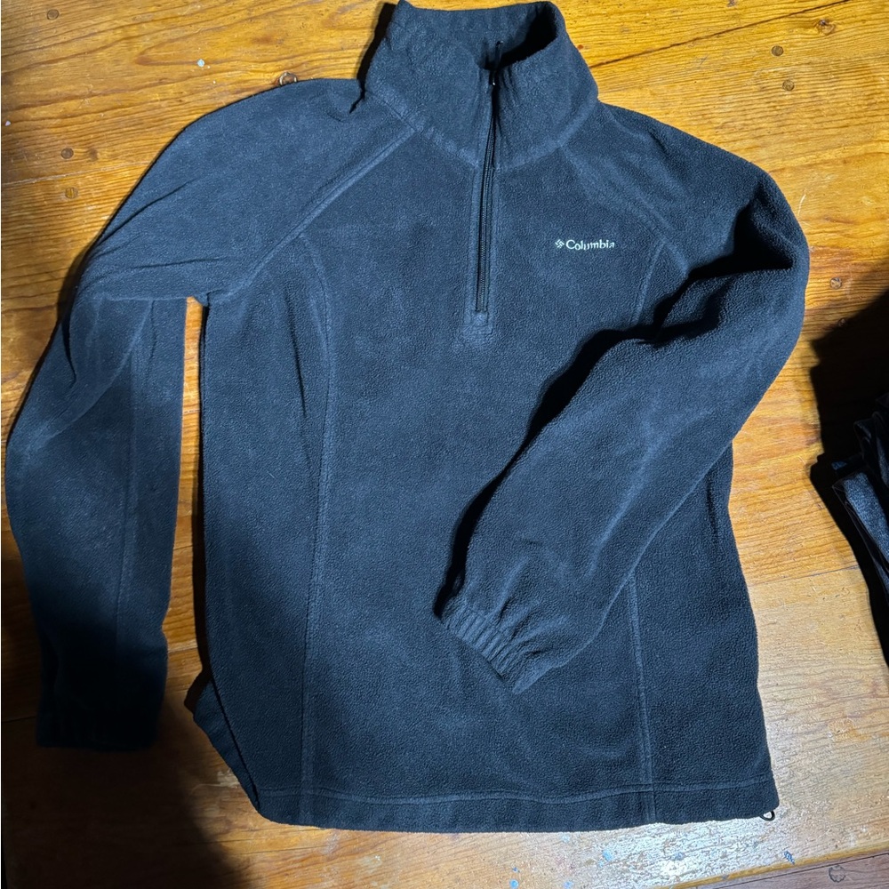 columbia half zip fleece pullover
